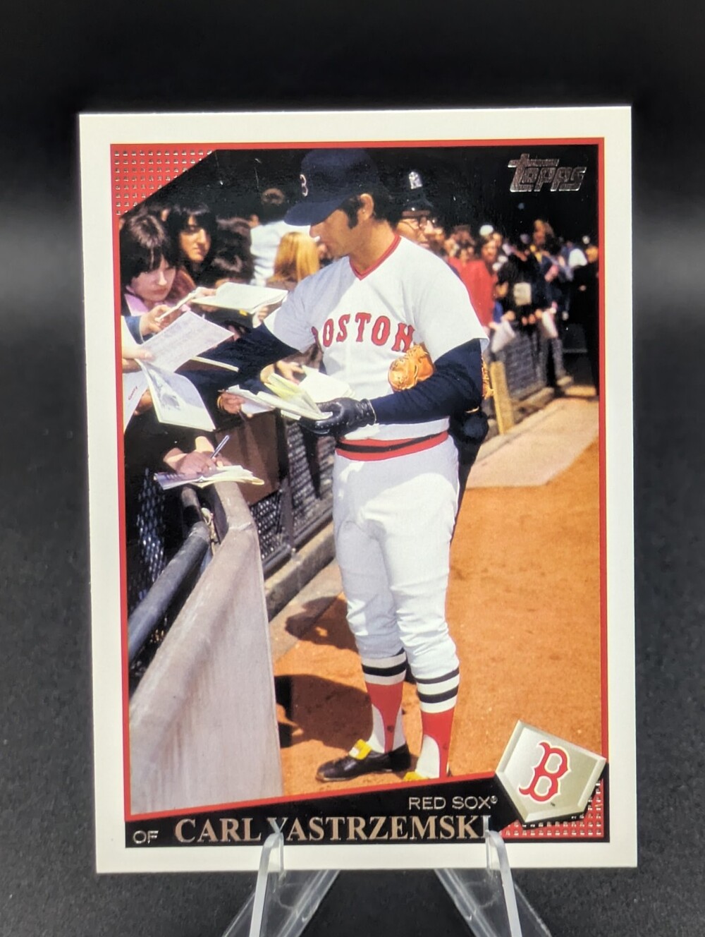 2009 Topps Series 2 Short Print Legend Image Variation Carl Yastrzemski #660 SP